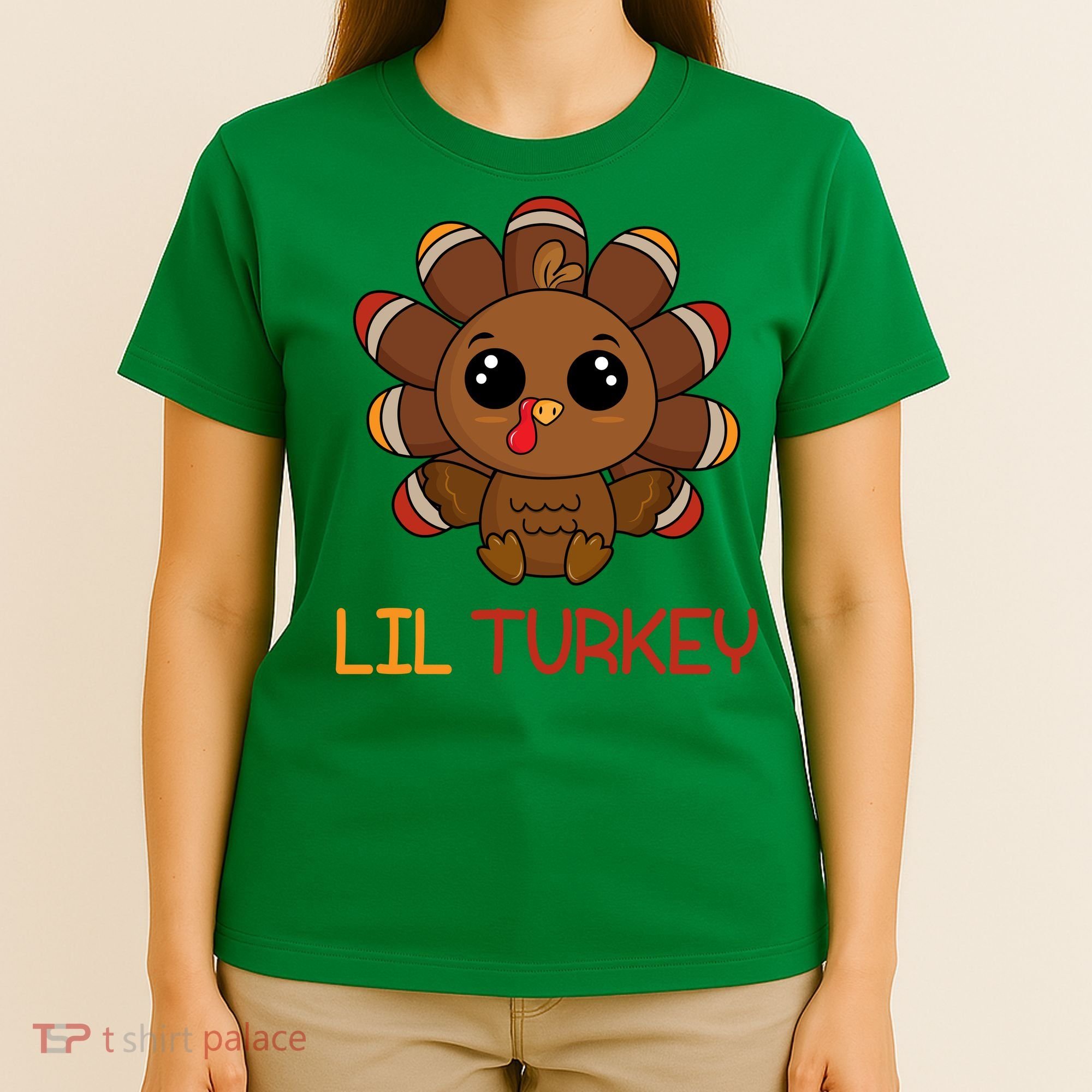 Lil Turkey Cute Thanksgiving T-Shirt