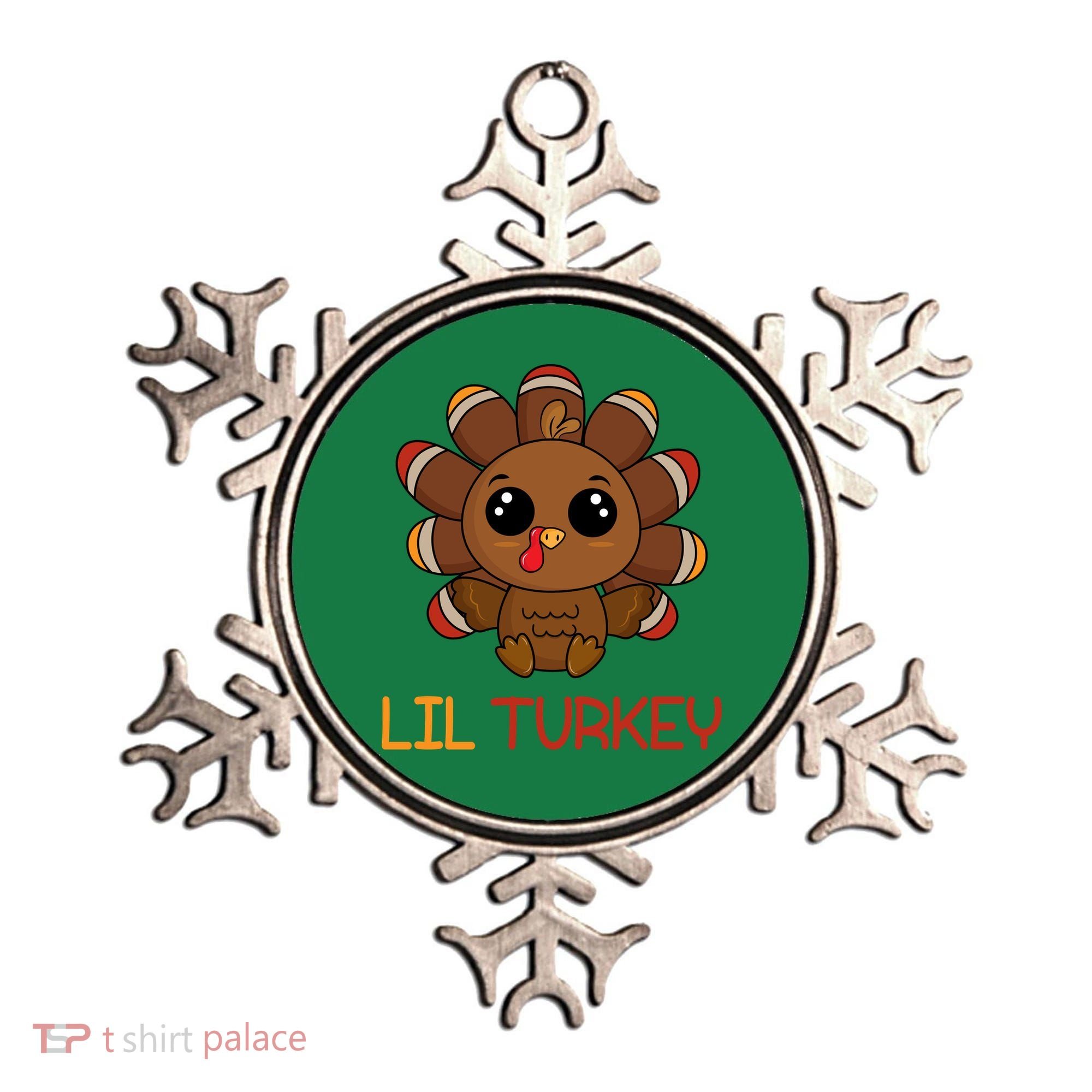 Lil Turkey Cute Thanksgiving Ornament