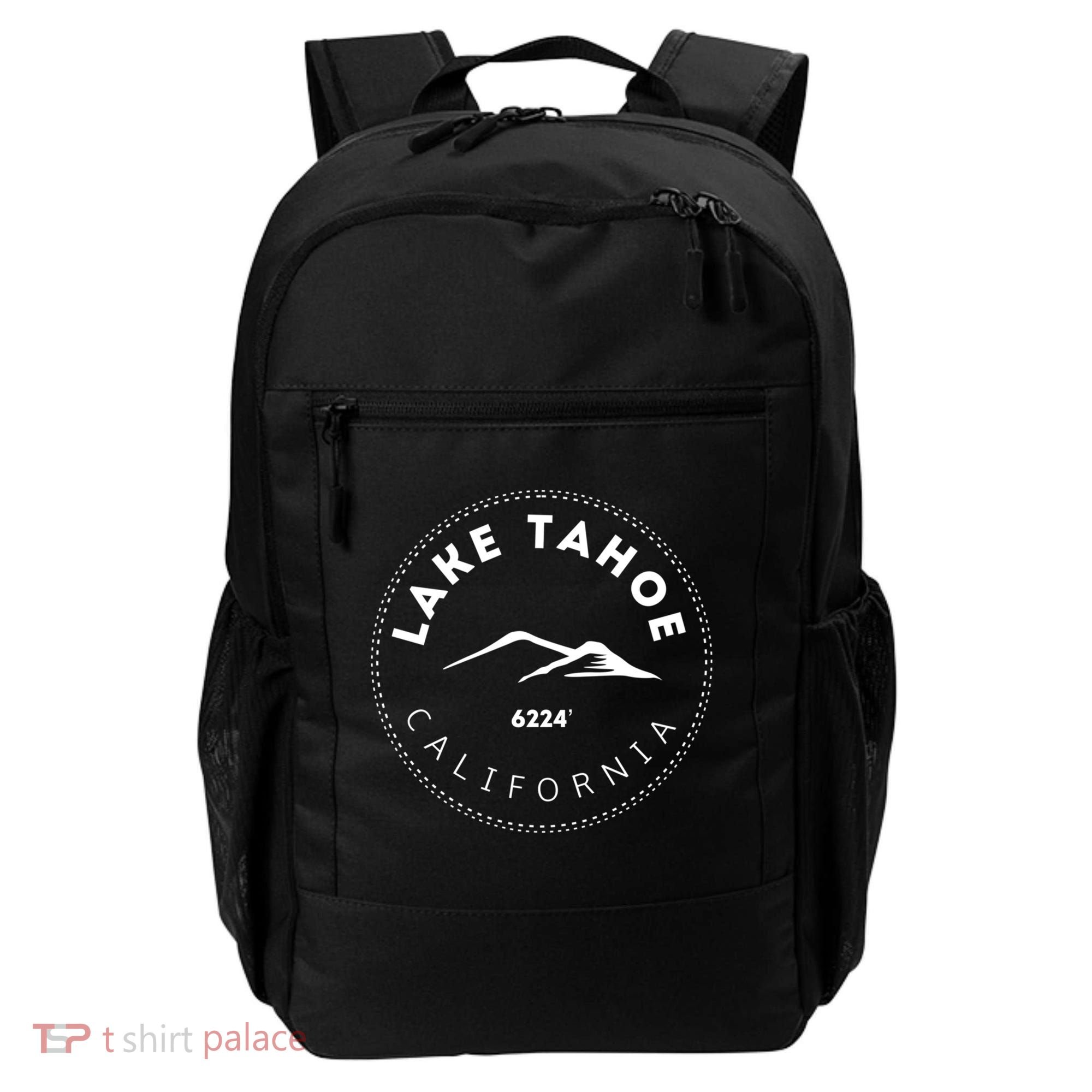 Lake Tahoe California Mountainous Gift Backpack