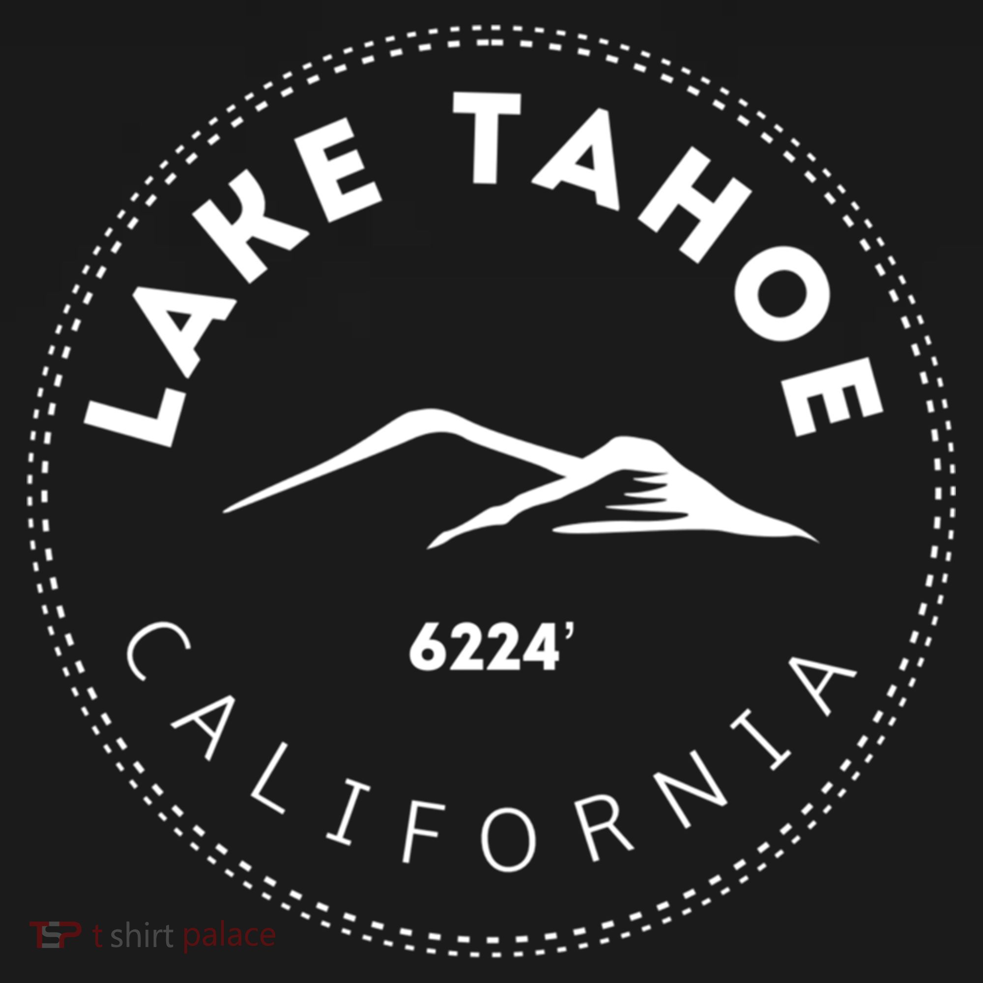 Lake Tahoe California Mountainous Gift Bucket Hat