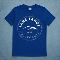 Lake Tahoe California Mountainous Gift T-Shirt thumb 5