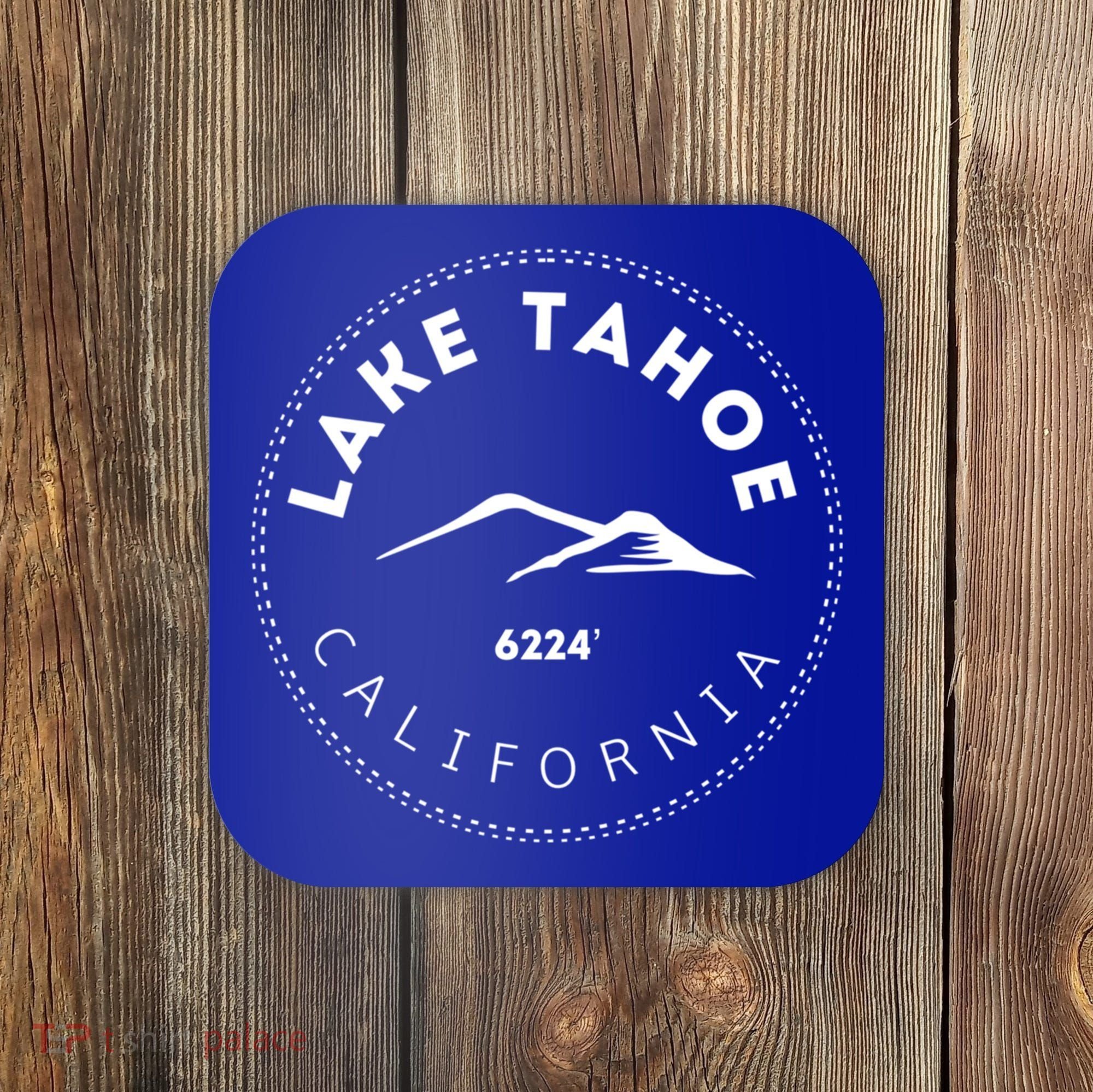 Lake Tahoe California Mountainous Gift Coaster