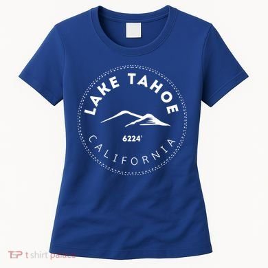 Lake Tahoe California Mountainous Gift Women's T-Shirt