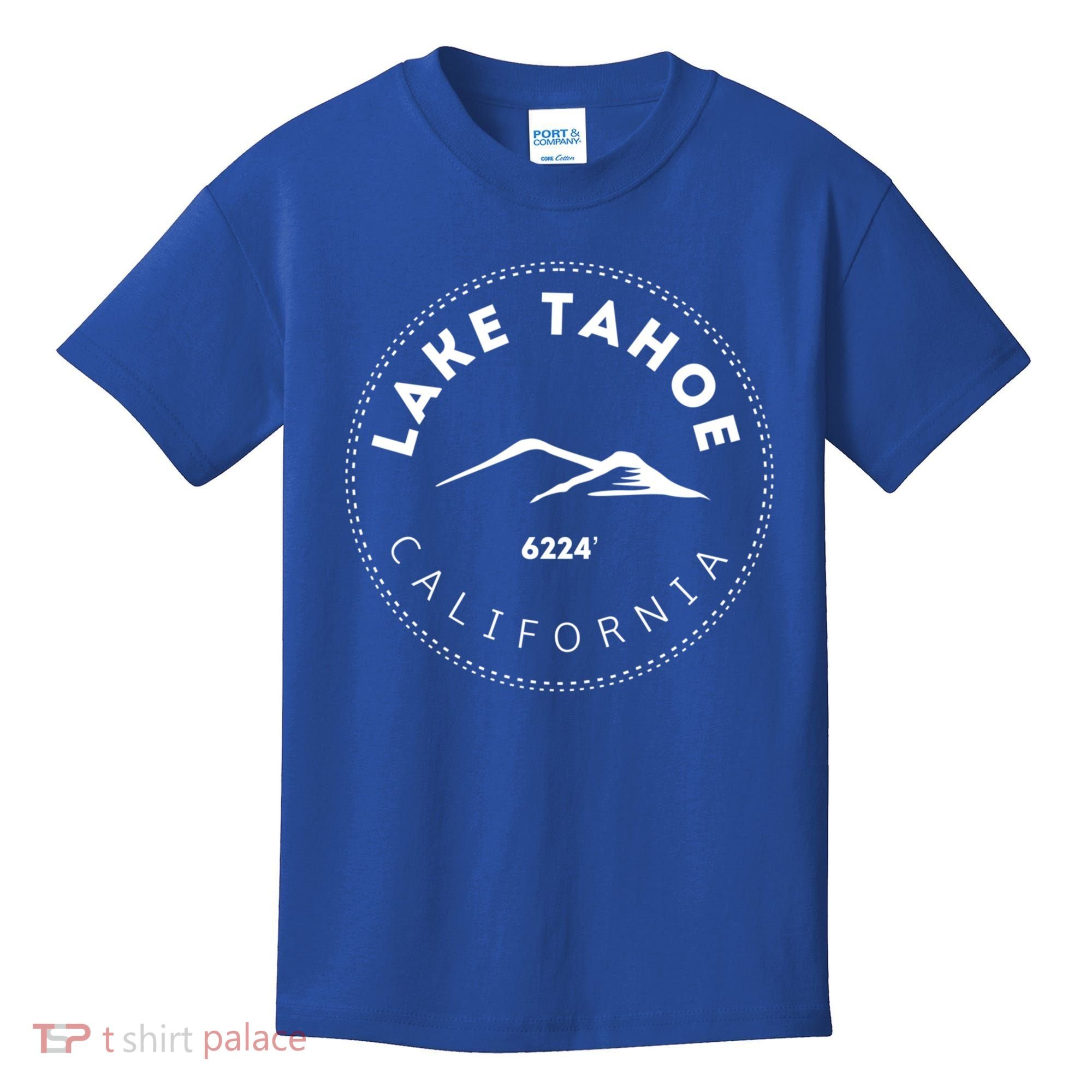 Lake Tahoe California Mountainous Gift Kids T-Shirt