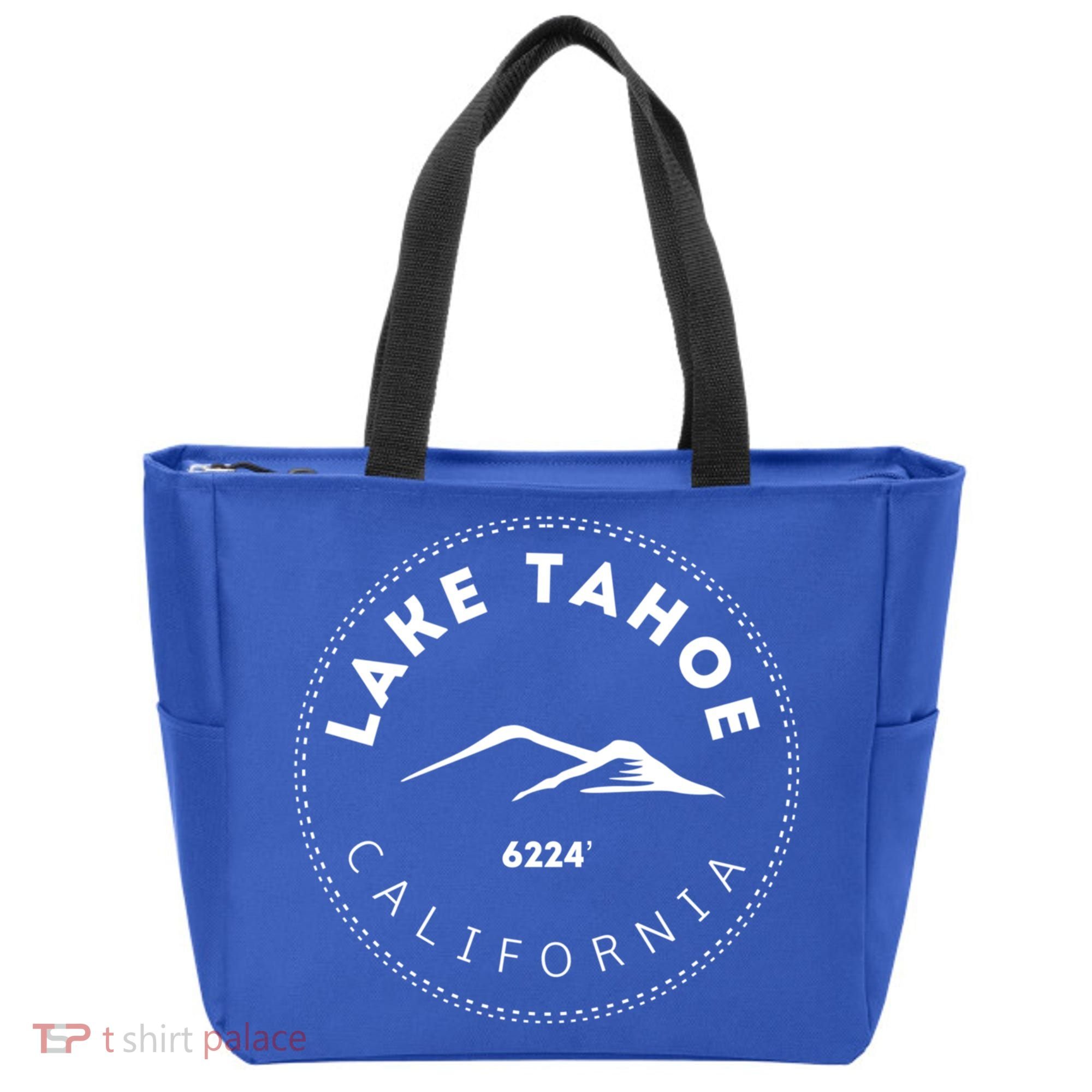 Lake Tahoe California Mountainous Gift Tote Bag