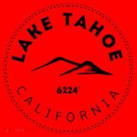 Lake Tahoe California Mountainous Gift Santa Hat thumb 1