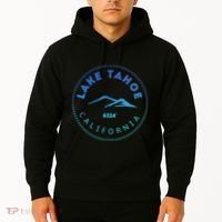 Lake Tahoe California Retro Mountain Hoodie thumb 2