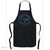 Lake Tahoe California Retro Mountain Apron thumb 0