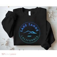 Lake Tahoe California Retro Mountain Sweatshirt thumb 2