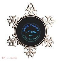 Lake Tahoe California Retro Mountain Ornament thumb 0