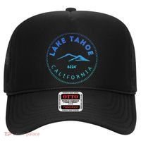 Lake Tahoe California Retro Mountain Hat thumb 0
