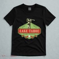 Lake Tahoe California Nevada Retro Vintage Golf Themed T-Shirt thumb 5