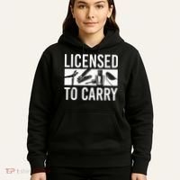 L.I.C.E.N.S.E.D To Carry Nail Supplies Nail Tech Hoodie thumb 5