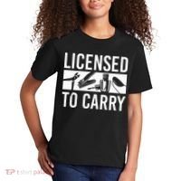 L.I.C.E.N.S.E.D To Carry Nail Supplies Nail Tech Kids T-Shirt thumb 2