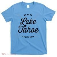 Lake Tahoe California Nevada Souvenir Gift Cool Vintage Gift T-Shirt thumb 0