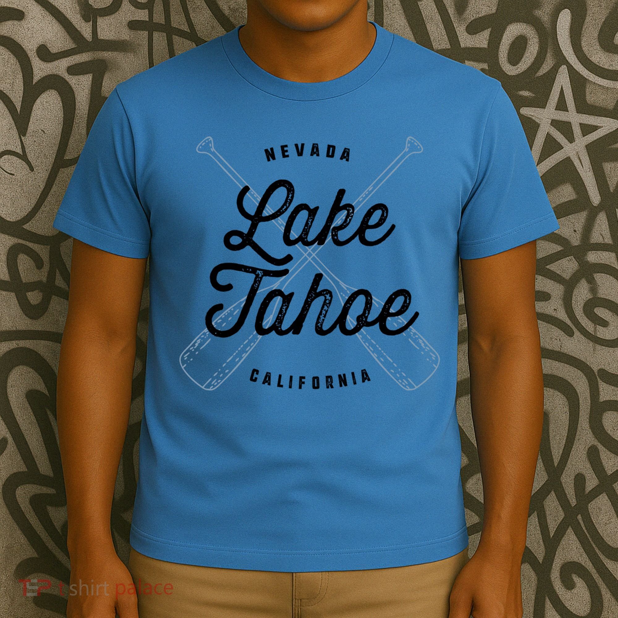 Lake Tahoe California Nevada Souvenir Gift Cool Vintage Gift T-Shirt