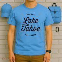 Lake Tahoe California Nevada Souvenir Gift Cool Vintage Gift T-Shirt thumb 5