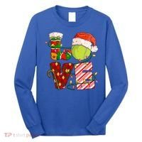 Love Tennis Christmas Tennis Player Xmas Party Gift Long Sleeve Shirt thumb 0