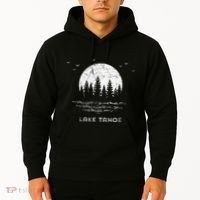 Lake Tahoe Californianevada Mountain Resort Moon Trees Hoodie thumb 2