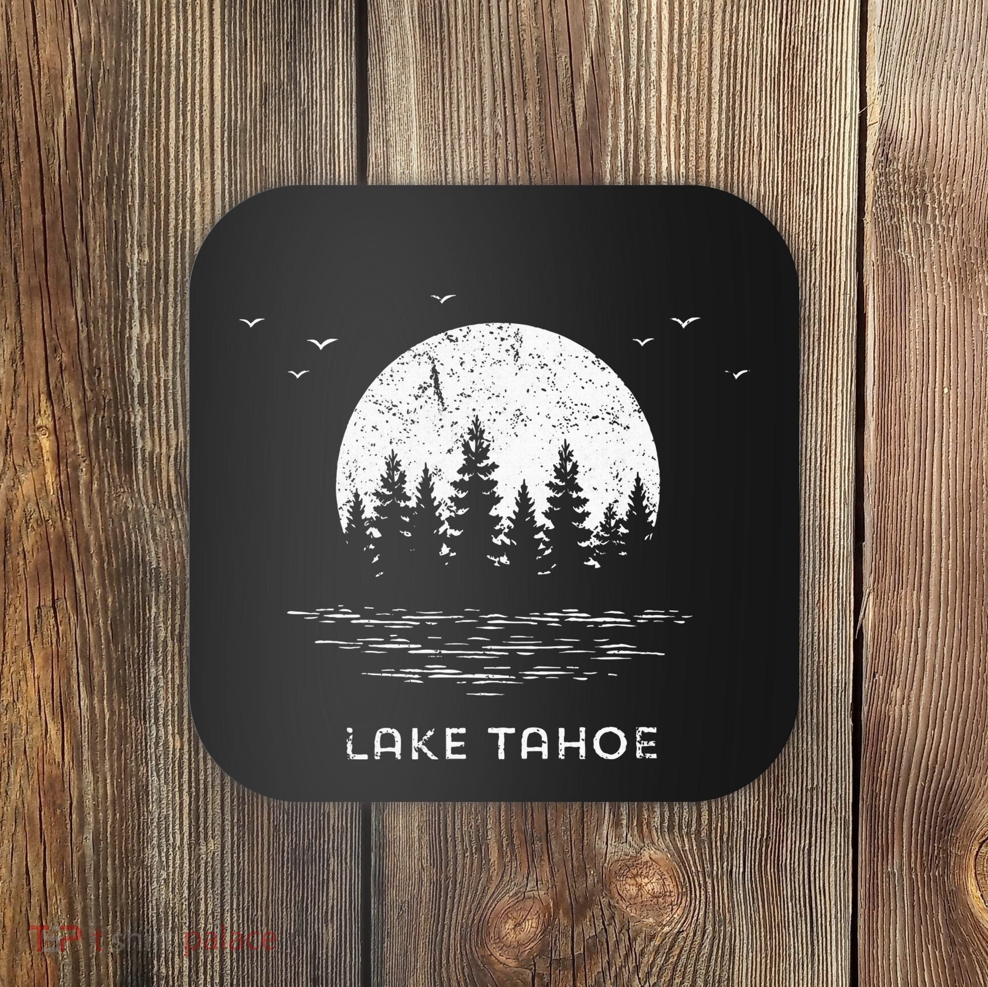 Lake Tahoe Californianevada Mountain Resort Moon Trees Coaster