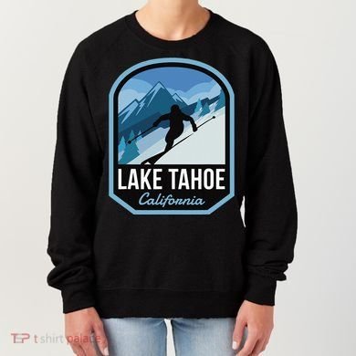 Lake Tahoe California Ski Mountain Women's Sweatshirt