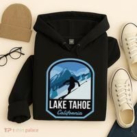 Lake Tahoe California Ski Mountain Hoodie thumb 4