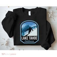 Lake Tahoe California Ski Mountain Sweatshirt thumb 2