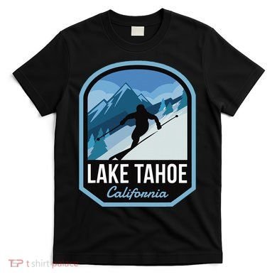 Lake Tahoe California Ski Mountain T-Shirt
