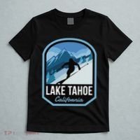 Lake Tahoe California Ski Mountain T-Shirt thumb 5