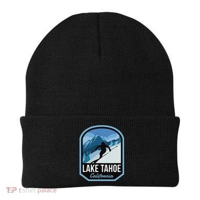 Lake Tahoe California Ski Mountain Beanie