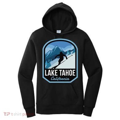 Lake Tahoe California Ski Mountain Women's Hoodie