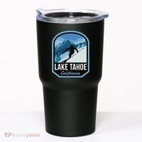 Lake Tahoe California Ski Mountain Tumbler thumb 0