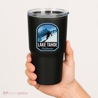Lake Tahoe California Ski Mountain Tumbler thumb 2