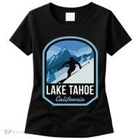 Lake Tahoe California Ski Mountain Women's T-Shirt thumb 0