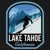 Lake Tahoe California Ski Mountain Women's T-Shirt thumb 6