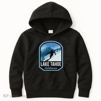Lake Tahoe California Ski Mountain Kids Hoodie thumb 0