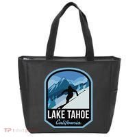 Lake Tahoe California Ski Mountain Tote Bag thumb 0