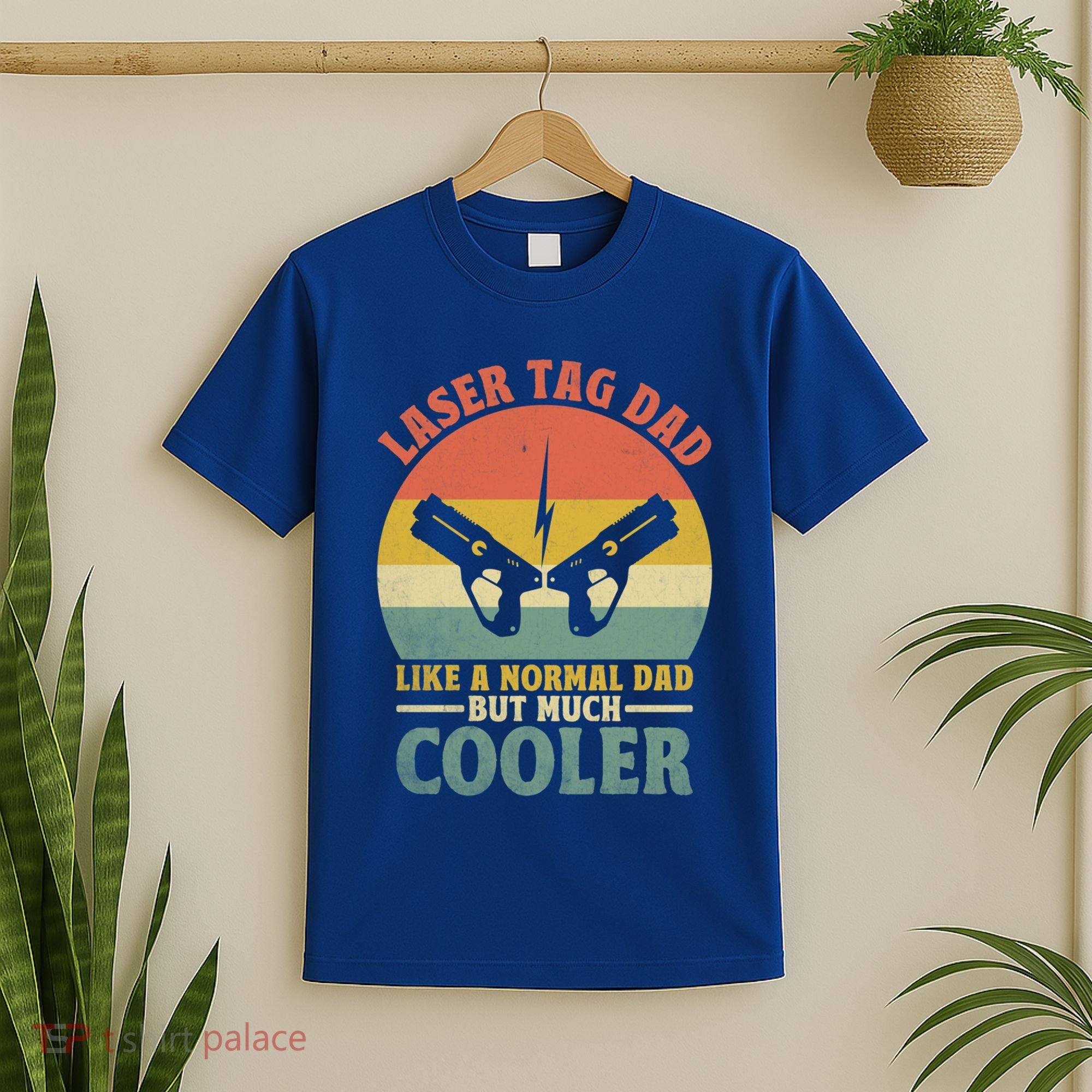 Laser Tag Dad Like A Normal Dad But Much Cooler Gift T-Shirt