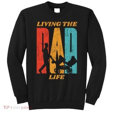 Living The Dad Life Retro Sweatshirt