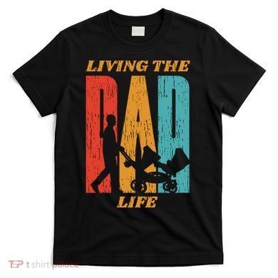 Living The Dad Life Retro T-Shirt