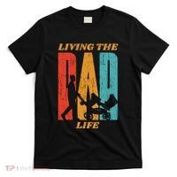 Living The Dad Life Retro T-Shirt thumb 0