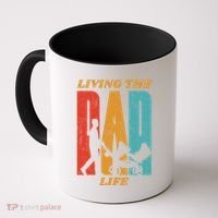 Living The Dad Life Retro Coffee Mug thumb 0