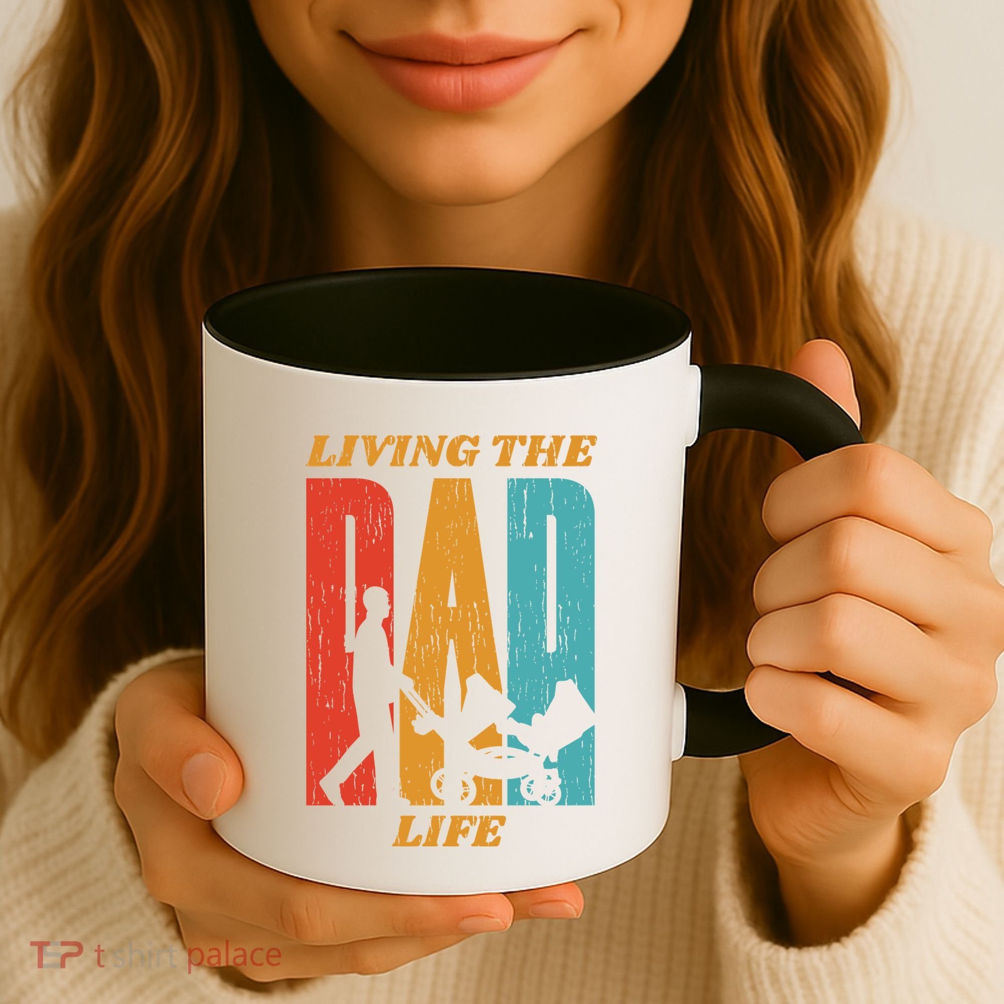 Living The Dad Life Retro Coffee Mug
