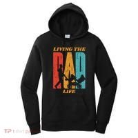 Living The Dad Life Retro Women's Hoodie thumb 0