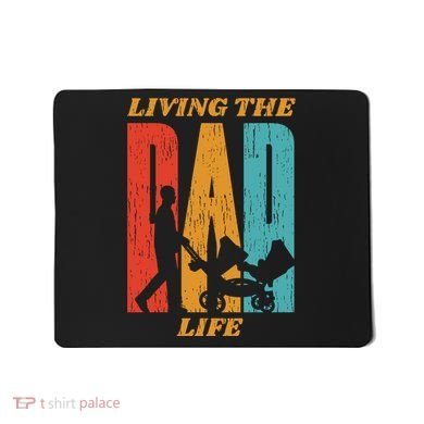 Living The Dad Life Retro Mousepad
