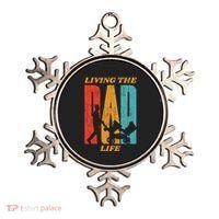 Living The Dad Life Retro Ornament thumb 0