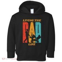 Living The Dad Life Retro Toddler Hoodie thumb 0