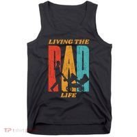 Living The Dad Life Retro Tank Top thumb 0