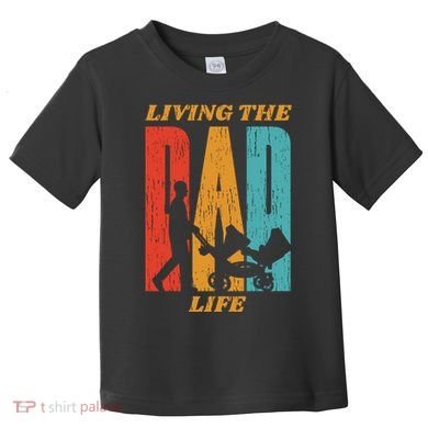 Living The Dad Life Retro Toddler T-Shirt