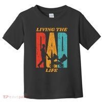 Living The Dad Life Retro Toddler T-Shirt thumb 0